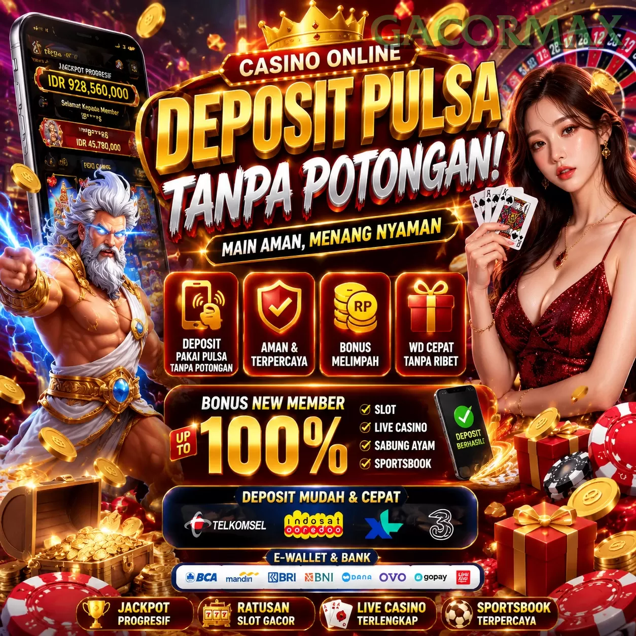 Login gacormax Sekarang Bonus Melimpah